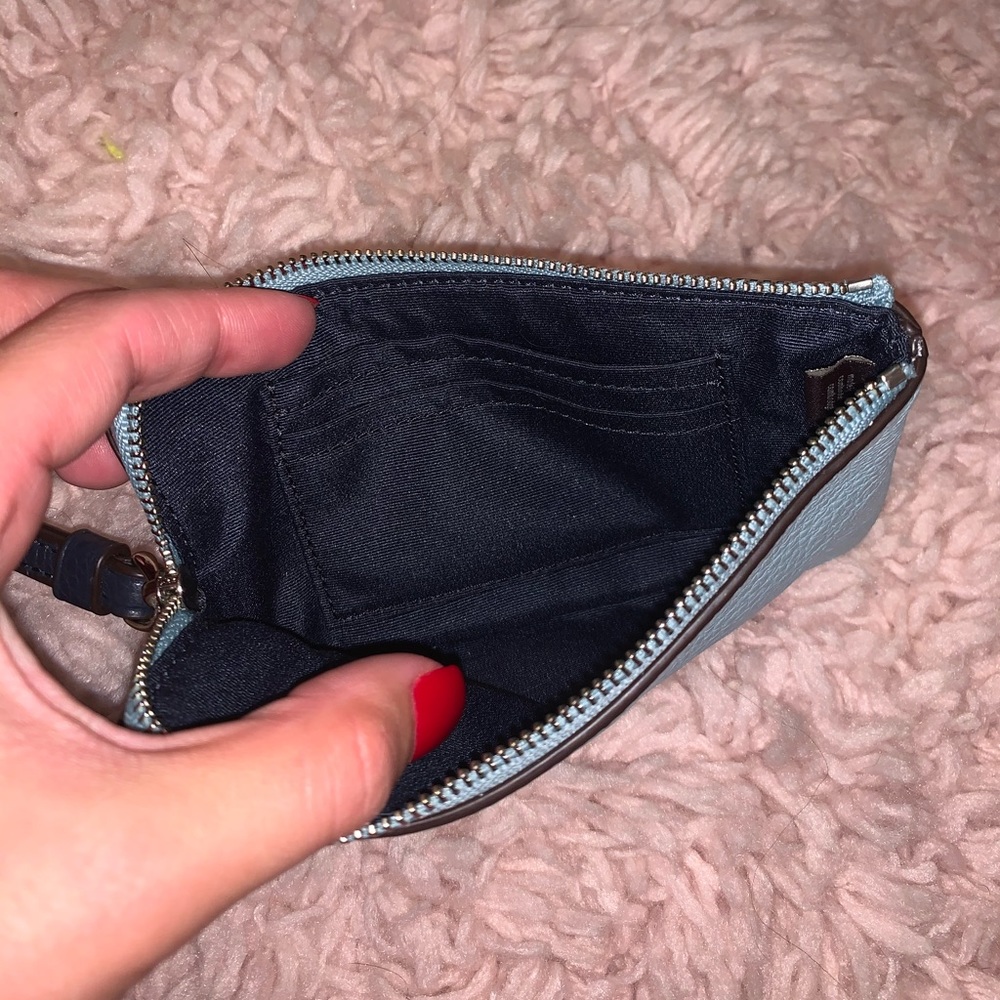 Coach wristlet blue / navy - Picture 5 of 8